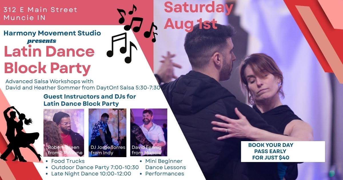 Latin Dance Block Party and Workshops