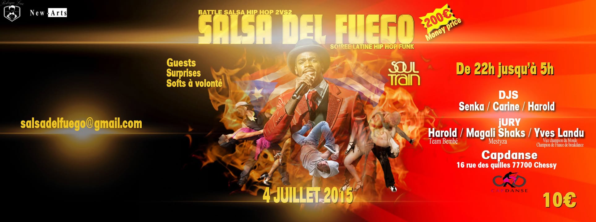 Soirée Battle Salsa Del Fuego II "SALLE CLIMATISÉE"