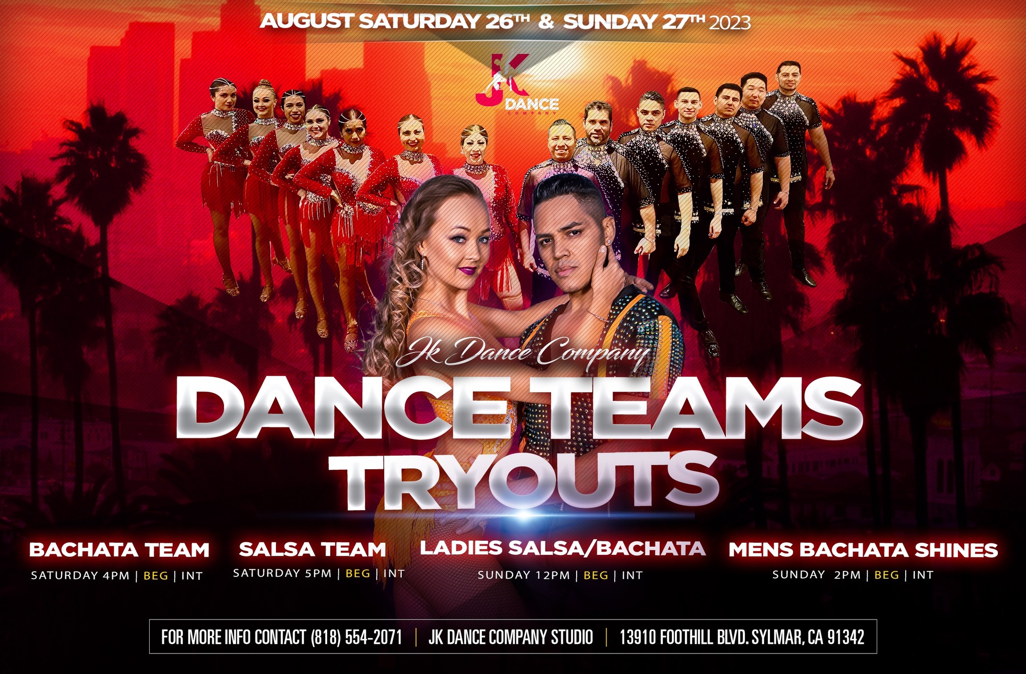 Dance Teams Free Tryouts JK Dance Co.