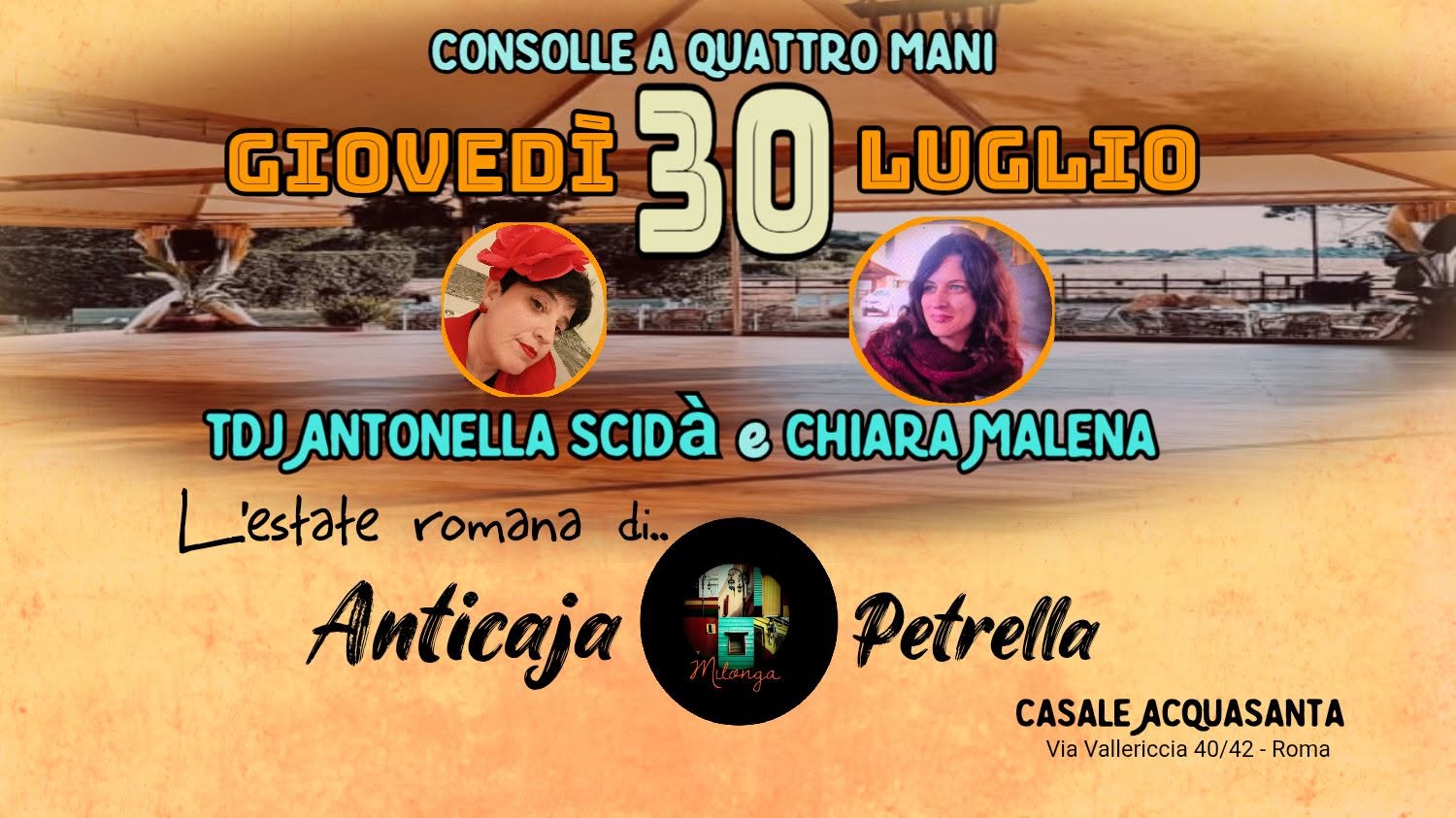 Anticaja e Petrella - Scidà e Malena - L'estate romana