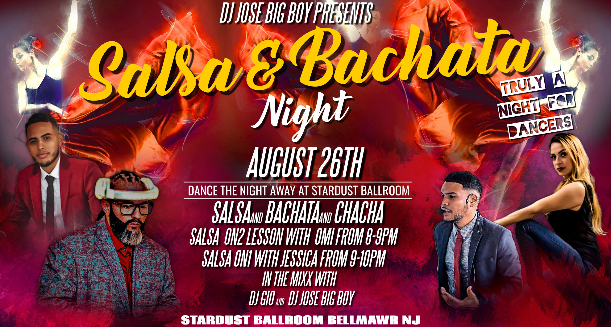 Salsa & Bachata Night With DJ Jose Big Boy & Friend's