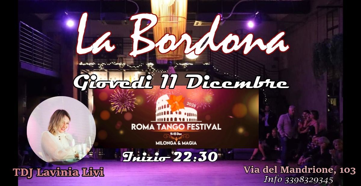 Milonga La Bordona - Roma Tango Festival