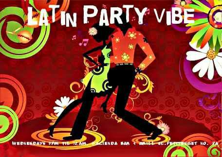 THE LATIN PARTY VIBE @ HACIENDA Bar & Grill with THE BALI STUDIO TEAM