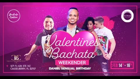 Bachata Night Valentines Dinner Edition