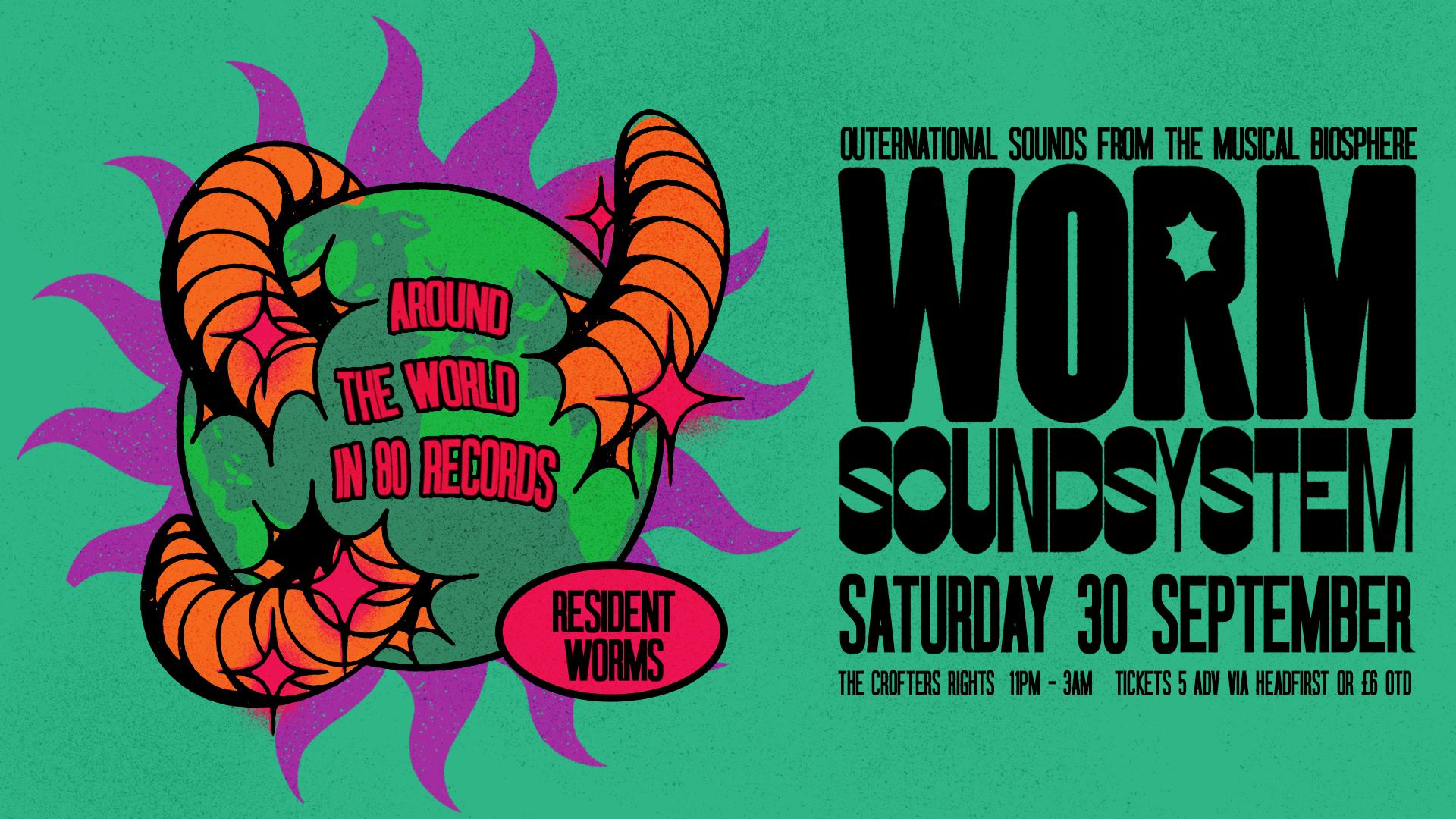 Worm Soundsystem: 'Around The World In 80 Records'