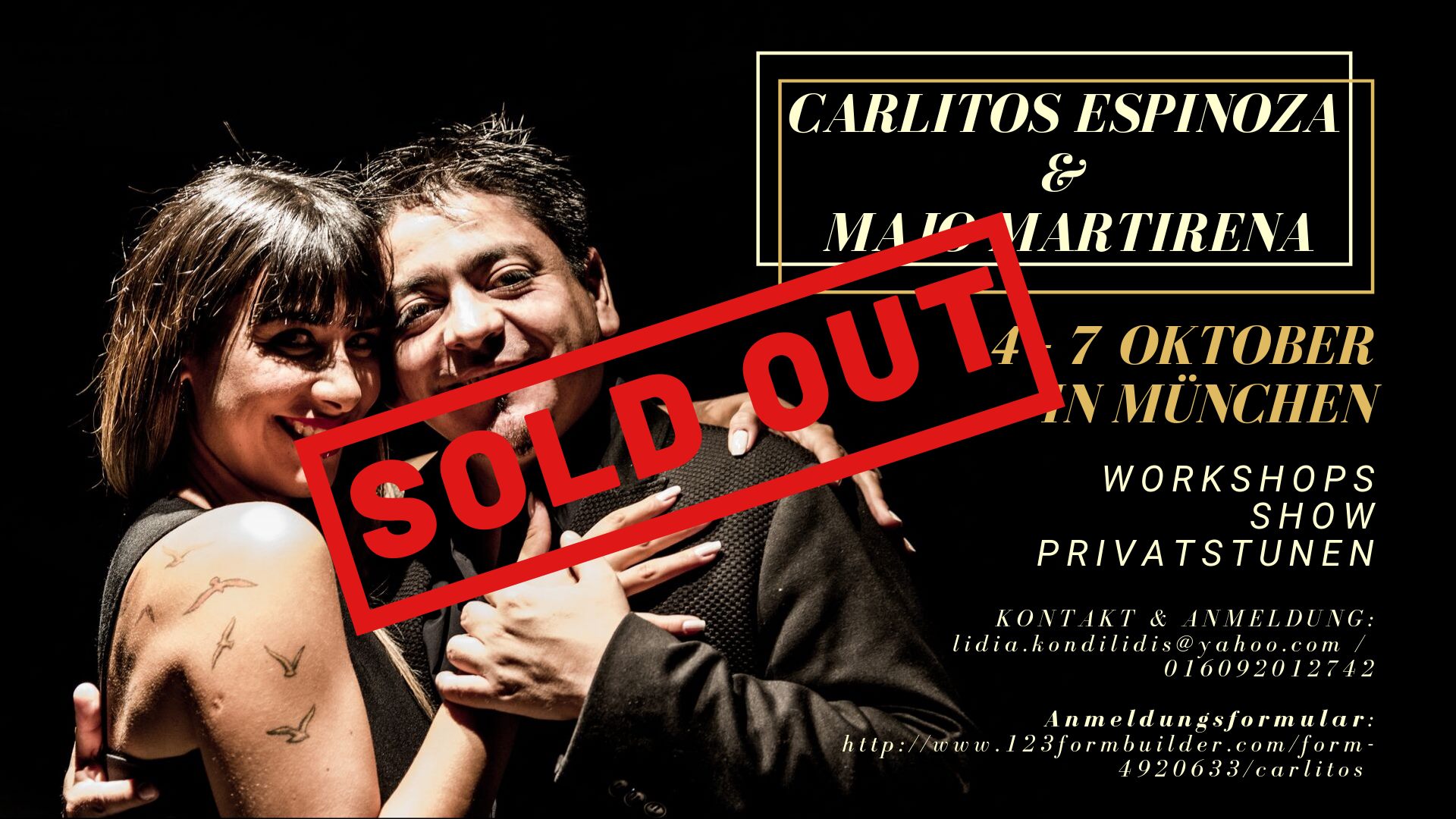 Carlitos Espinoza & Majo Martirena in München