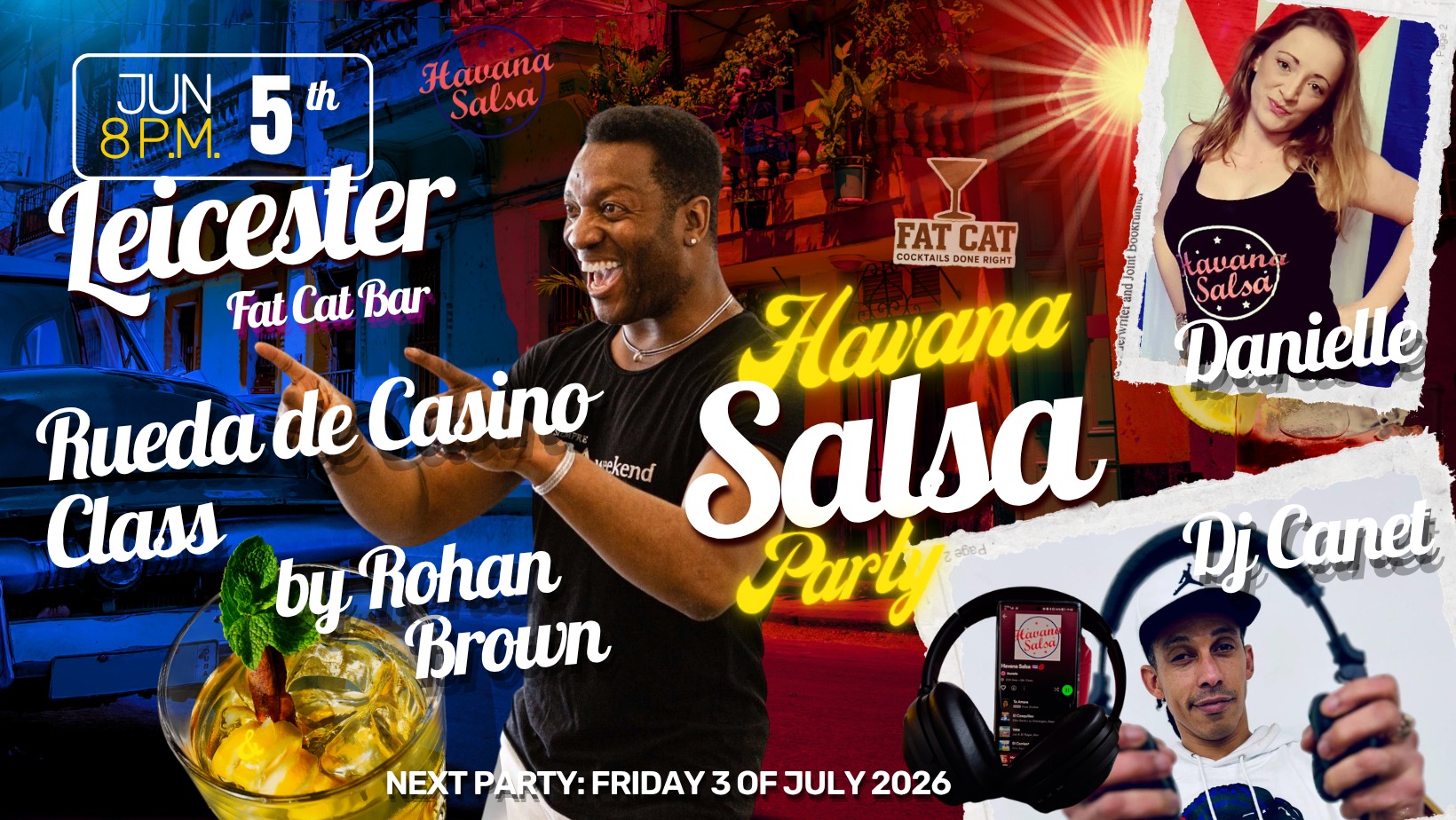 Fiesta Cubana Caliente - HS CUBAN SALSA AND BACHATA PARTY IN LEICESTER