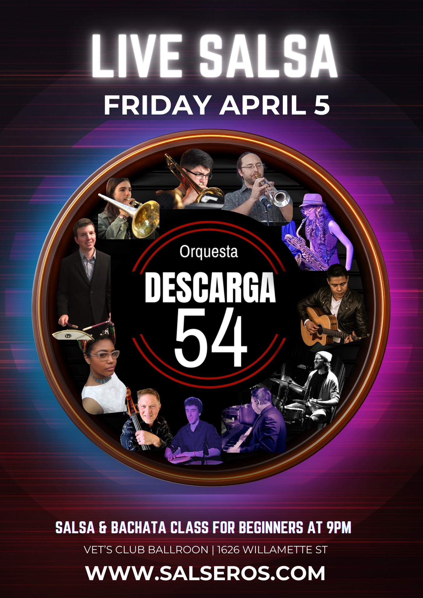 Orquesta Descarga 54 @ The Vets Club Ballroom