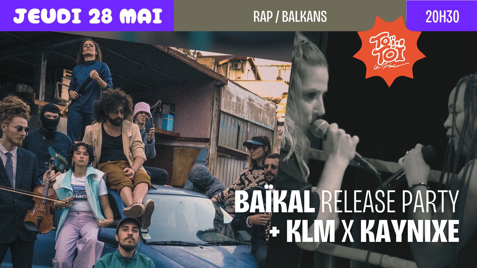 Baïkal (Release Party) + KLM x Kaynixe