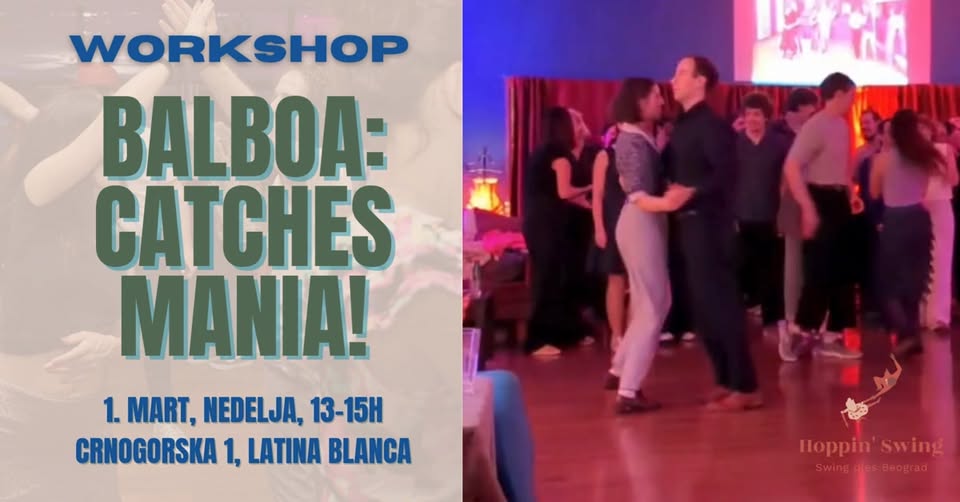 BALBOA WORKSHOP: Catches Mania! Expand Your Vocabulary!