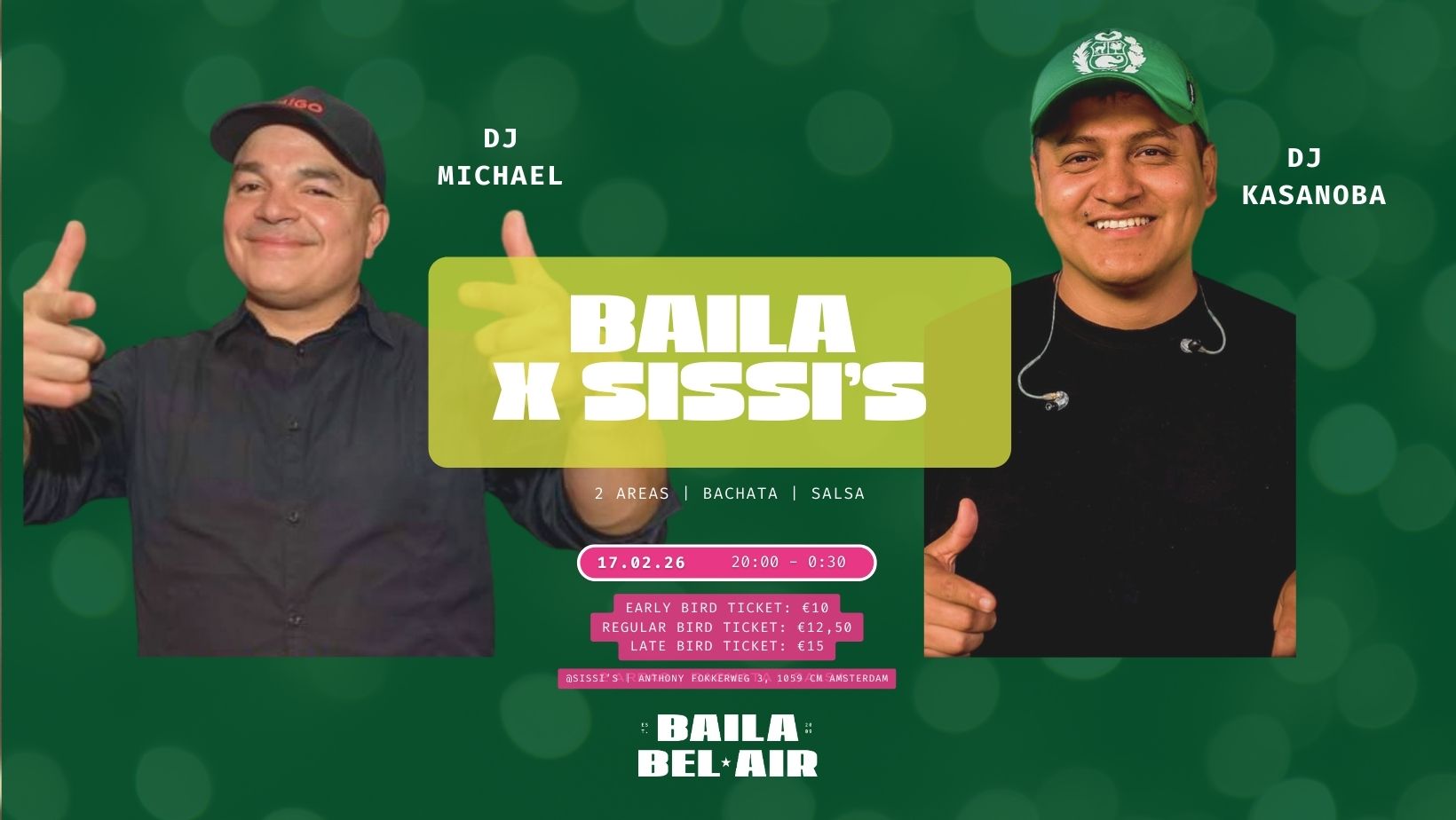 Baila X Sissi’s - Salsa & Bachata party