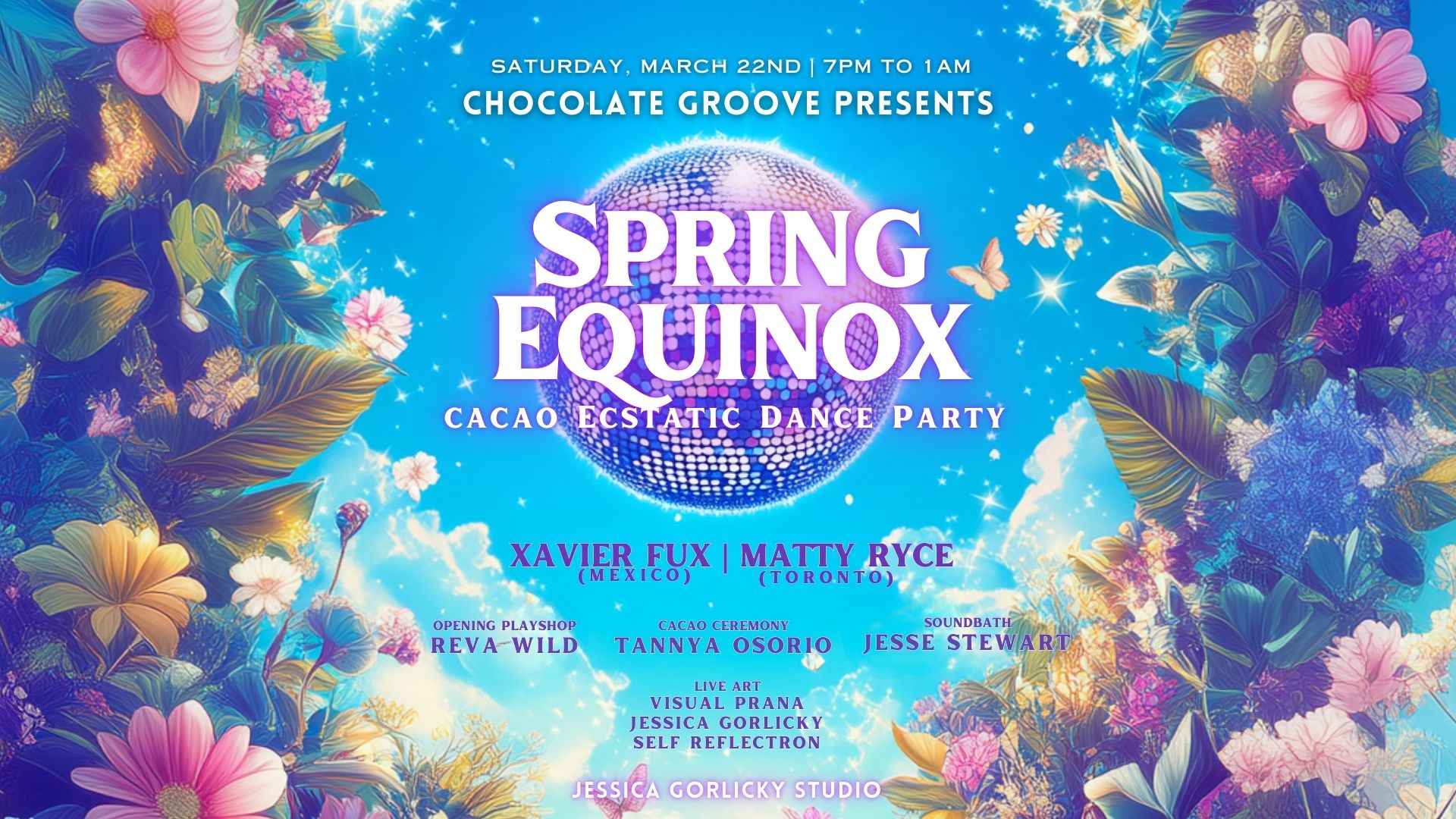 Chocolate Groove - SPRING EQUINOX Ecstatic Dance Party