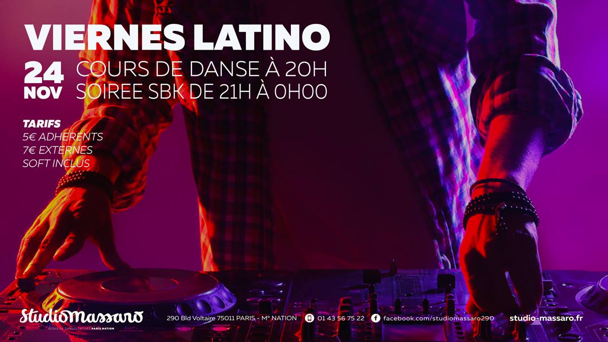 Viernes Latino au Studio Massaro
