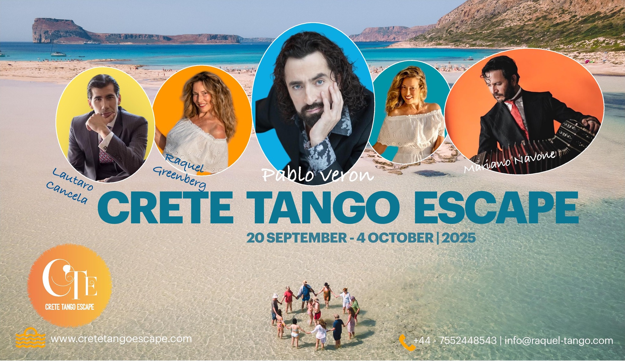 CRETE TANGO ESCAPE with PABLO VERON 20 September - 4 October 2025