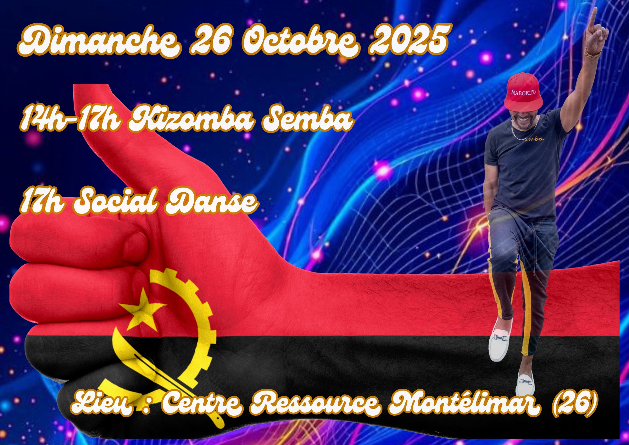 Stage 100 % Angolaise KizSemba + Social Danse