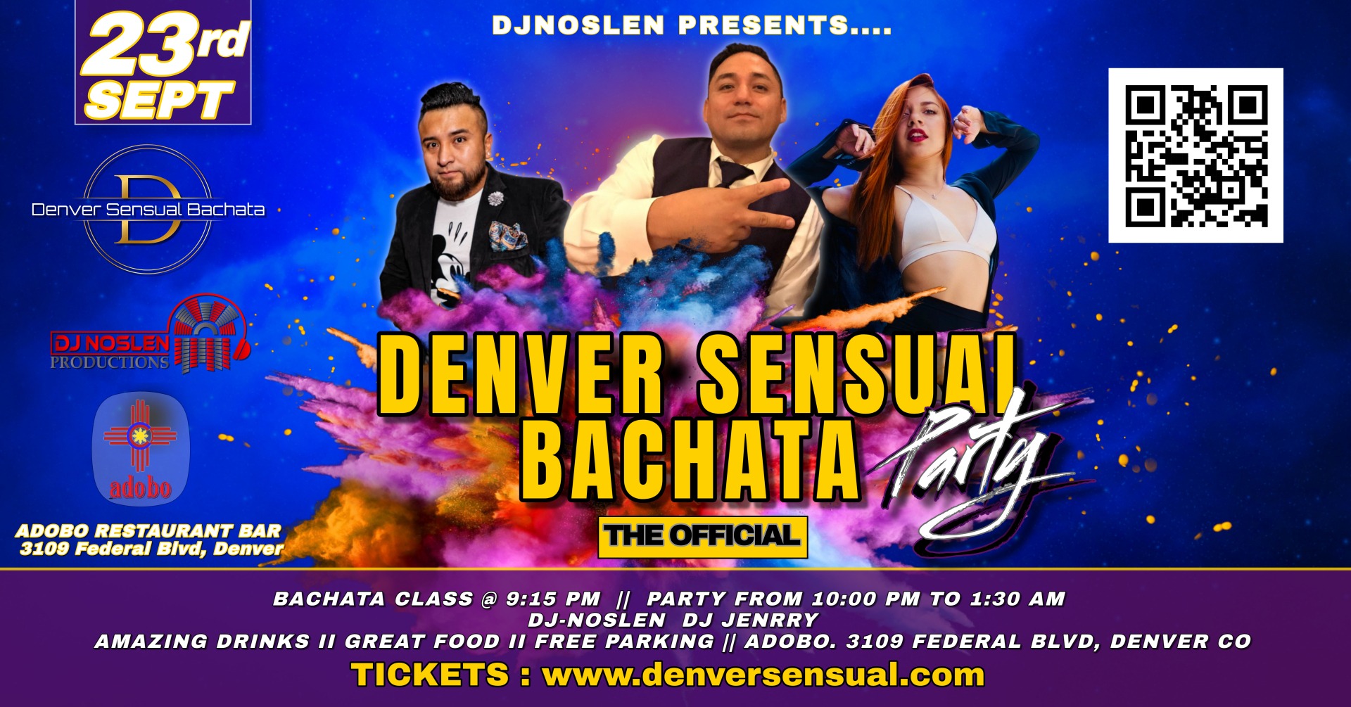 Denver Sensual Bachata Party Sept23