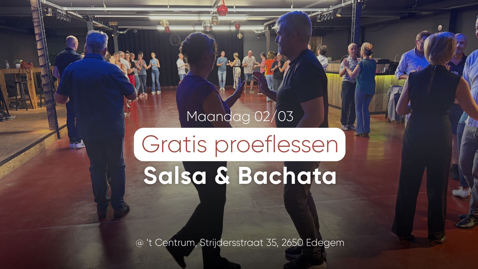 Gratis proeflessen Salsa & Bachata