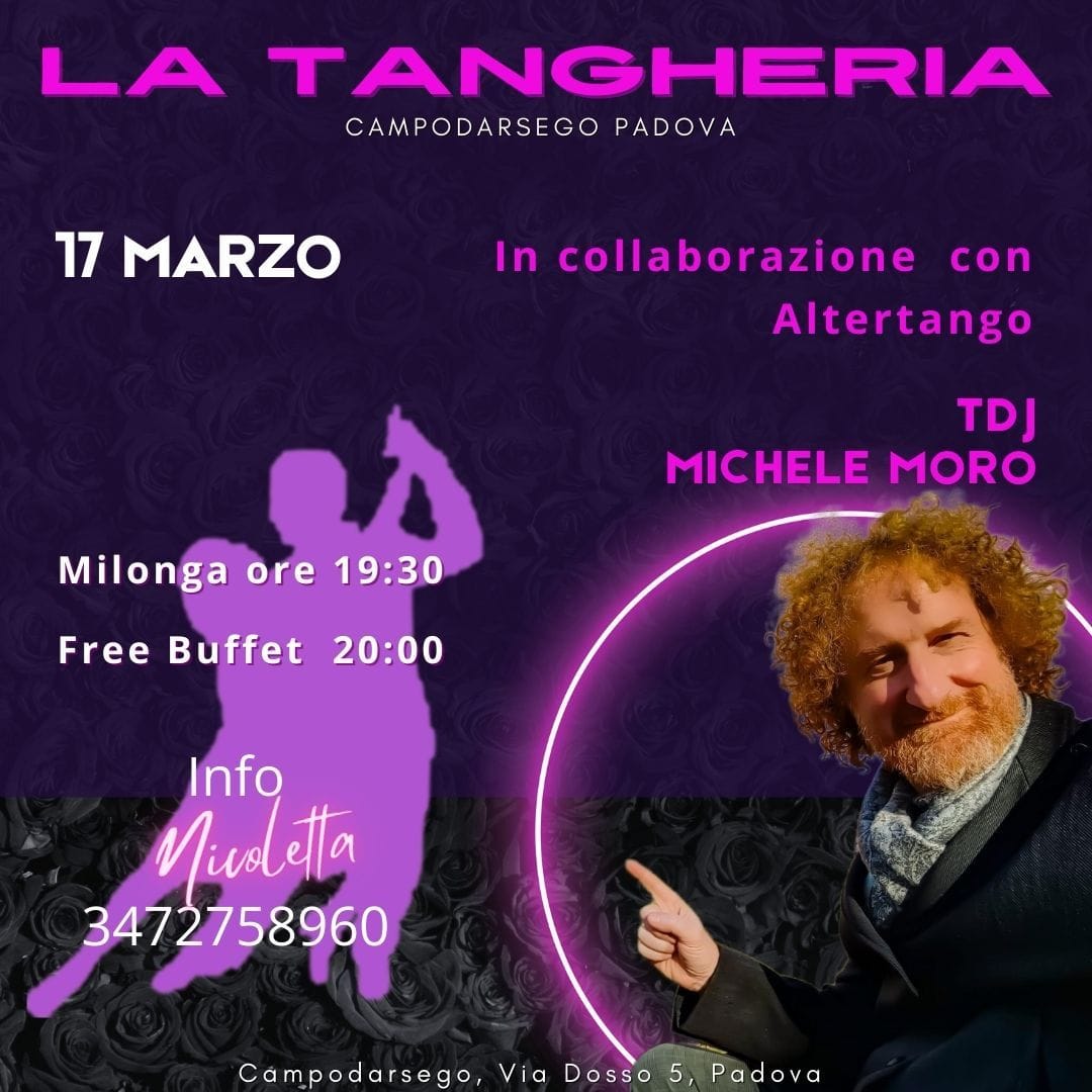 Domenica in Tangheria con TDJ Michele Moro