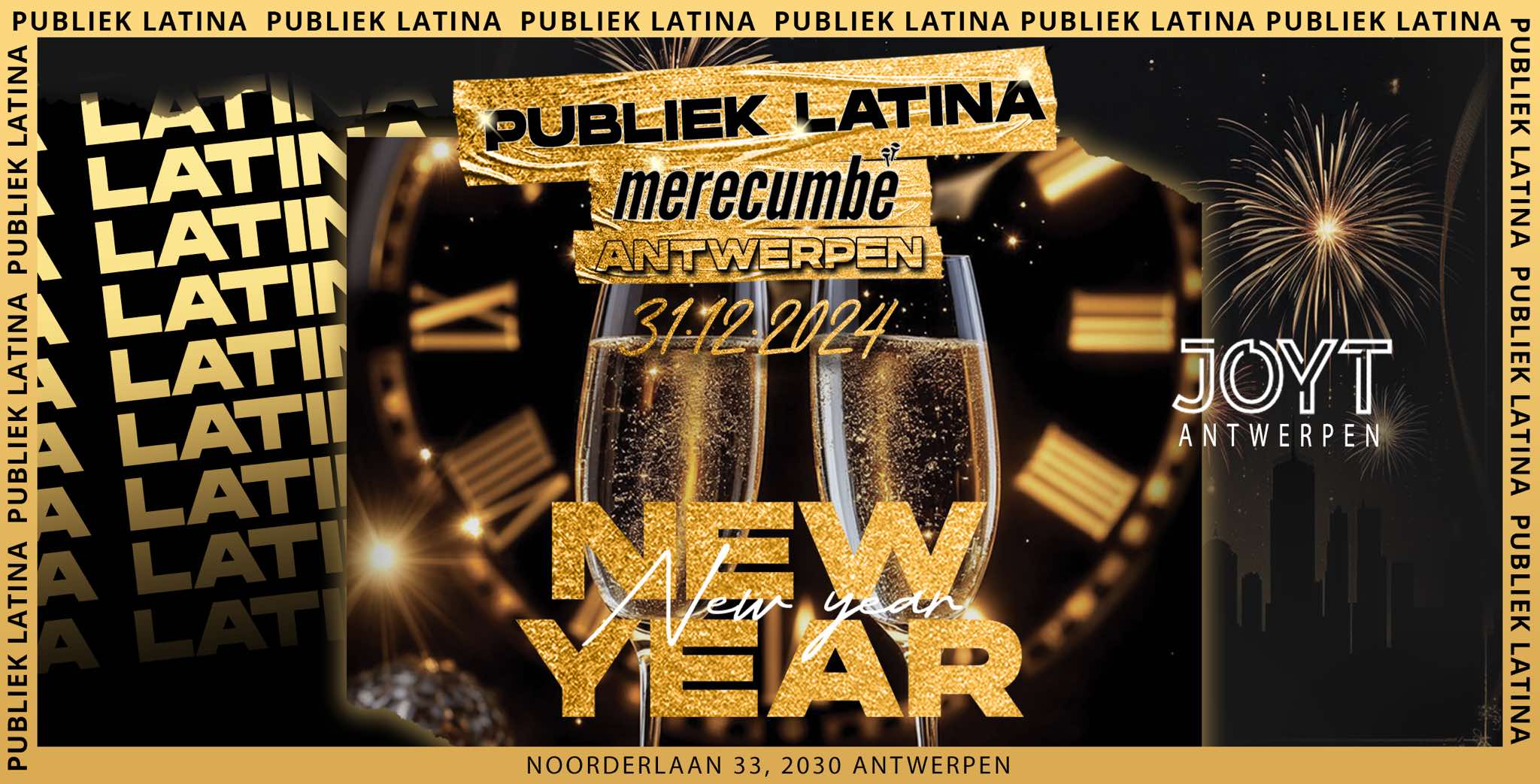 NEW YEAR 2025 x 31.12.24 x JOYT.ANTWERPEN