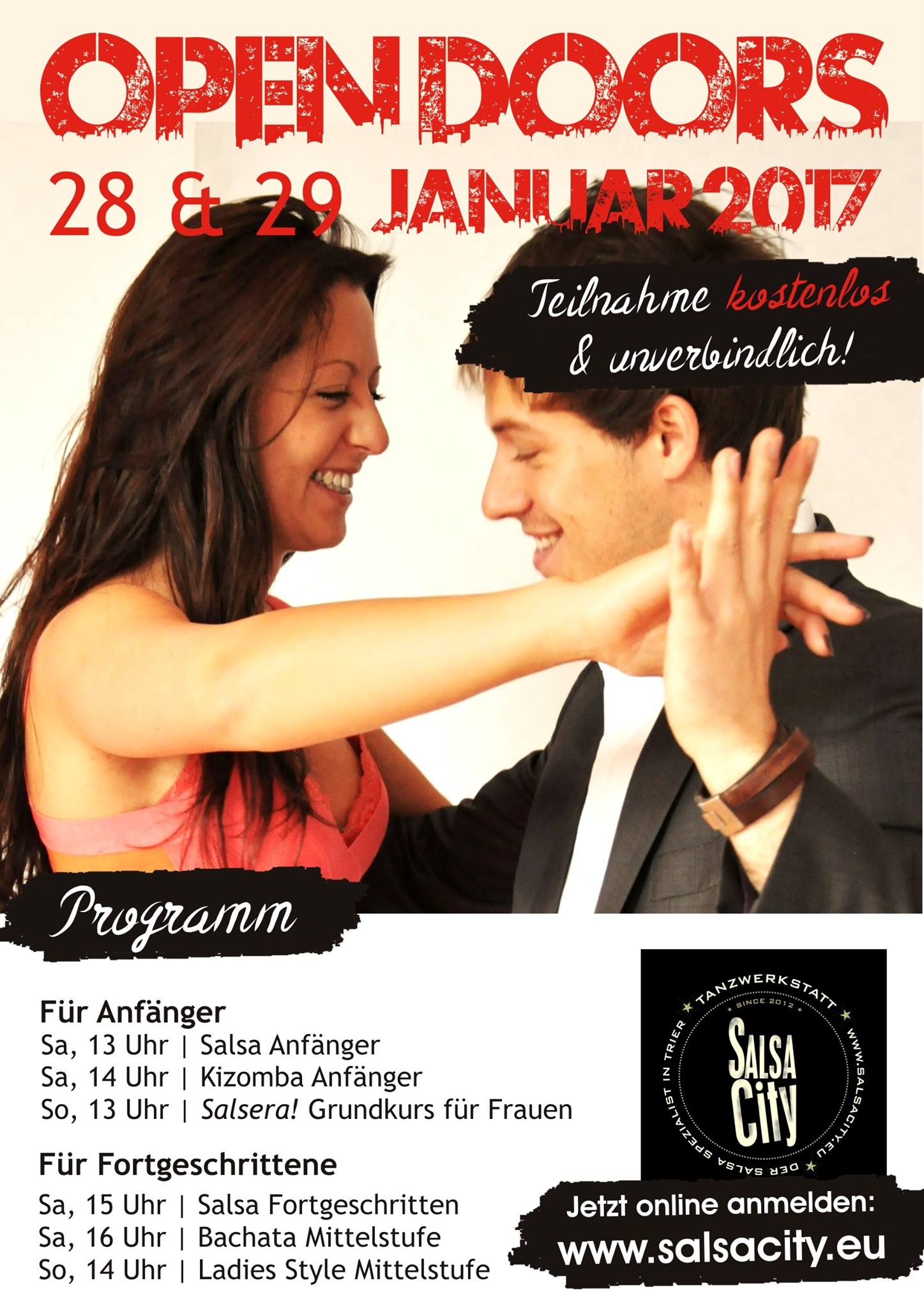 OPEN DOORS - Entdecke SALSACity kostenlos!