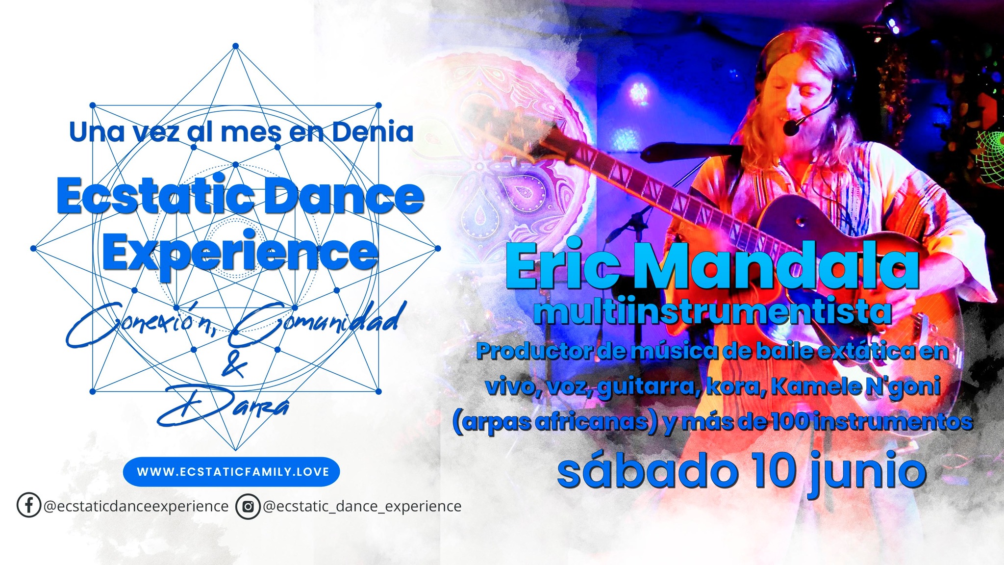 <3 Ecstatic Dance Experience - Ecstatic Live - Eric Mandala <3