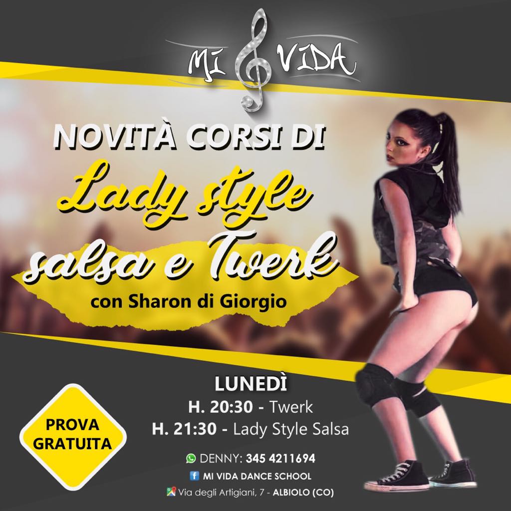 Corsi Twerk e Lady Style Salsa