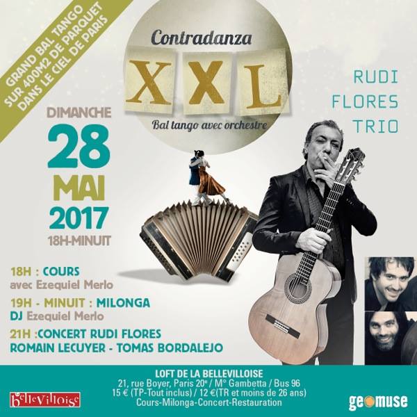 Tango XXL avec rudi Flores Trio