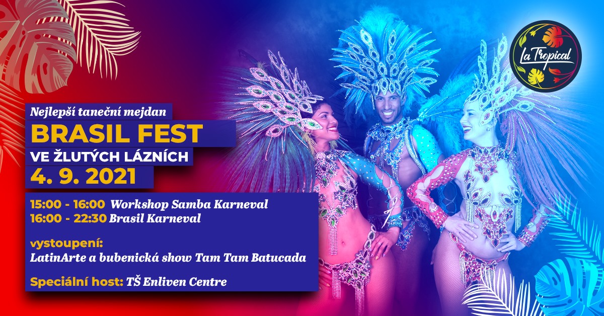 Festa brasileira ve Žlutých lázních