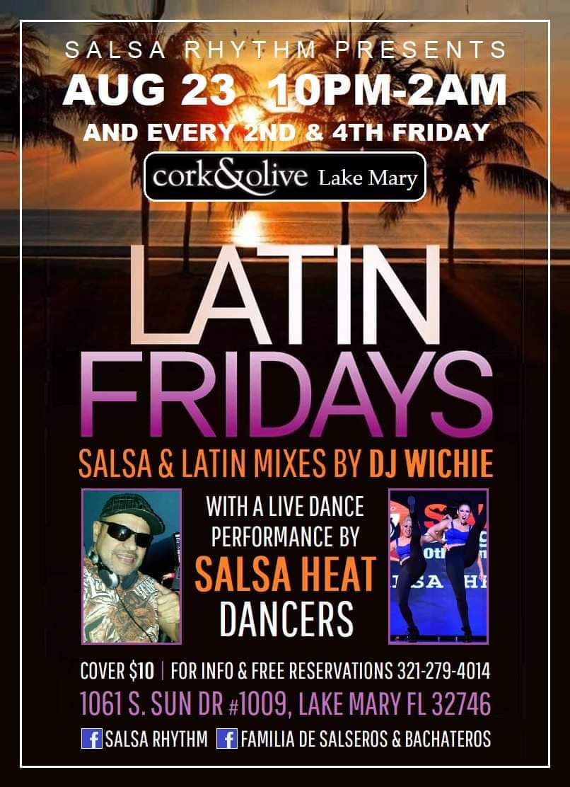 Salsa Rhythm's Friday Noche Latina