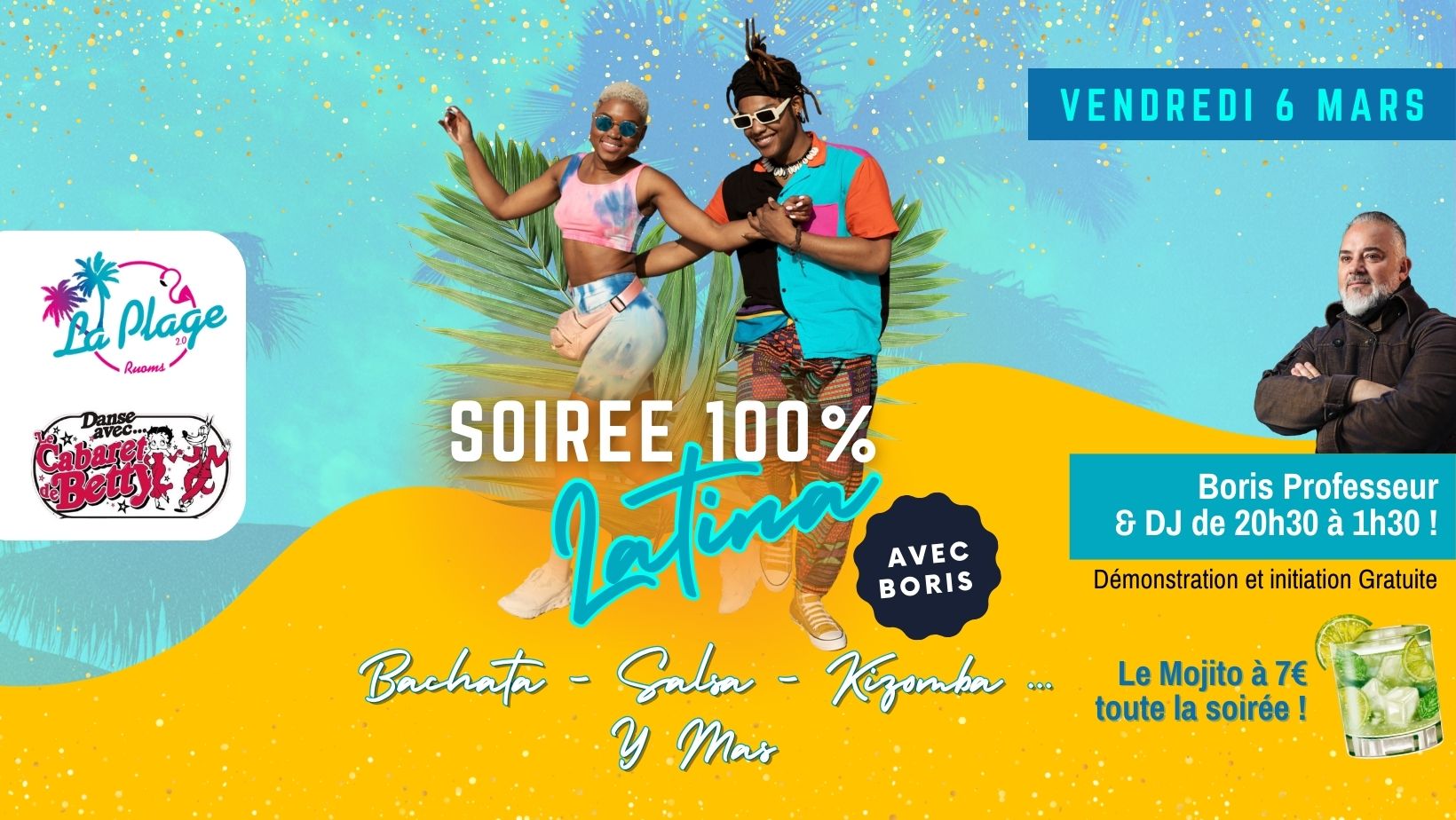 Les Vendredis 100% Latina avec le Cabaret de Betty 🌞💃