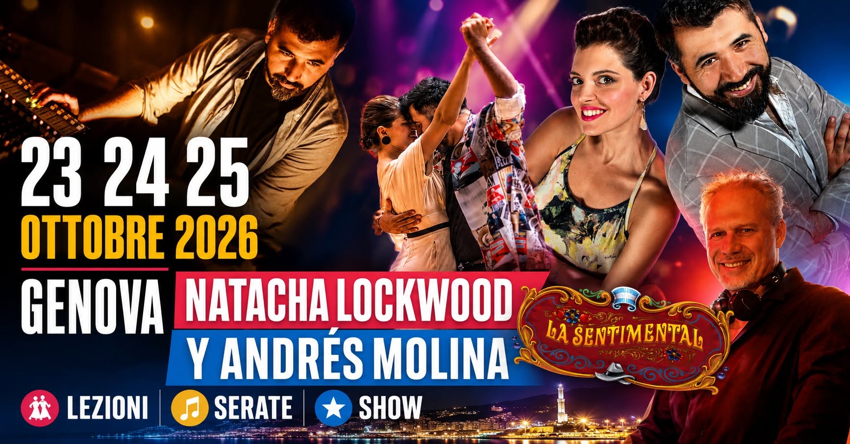 Stage con Natacha Lockwood y Andrés Molina