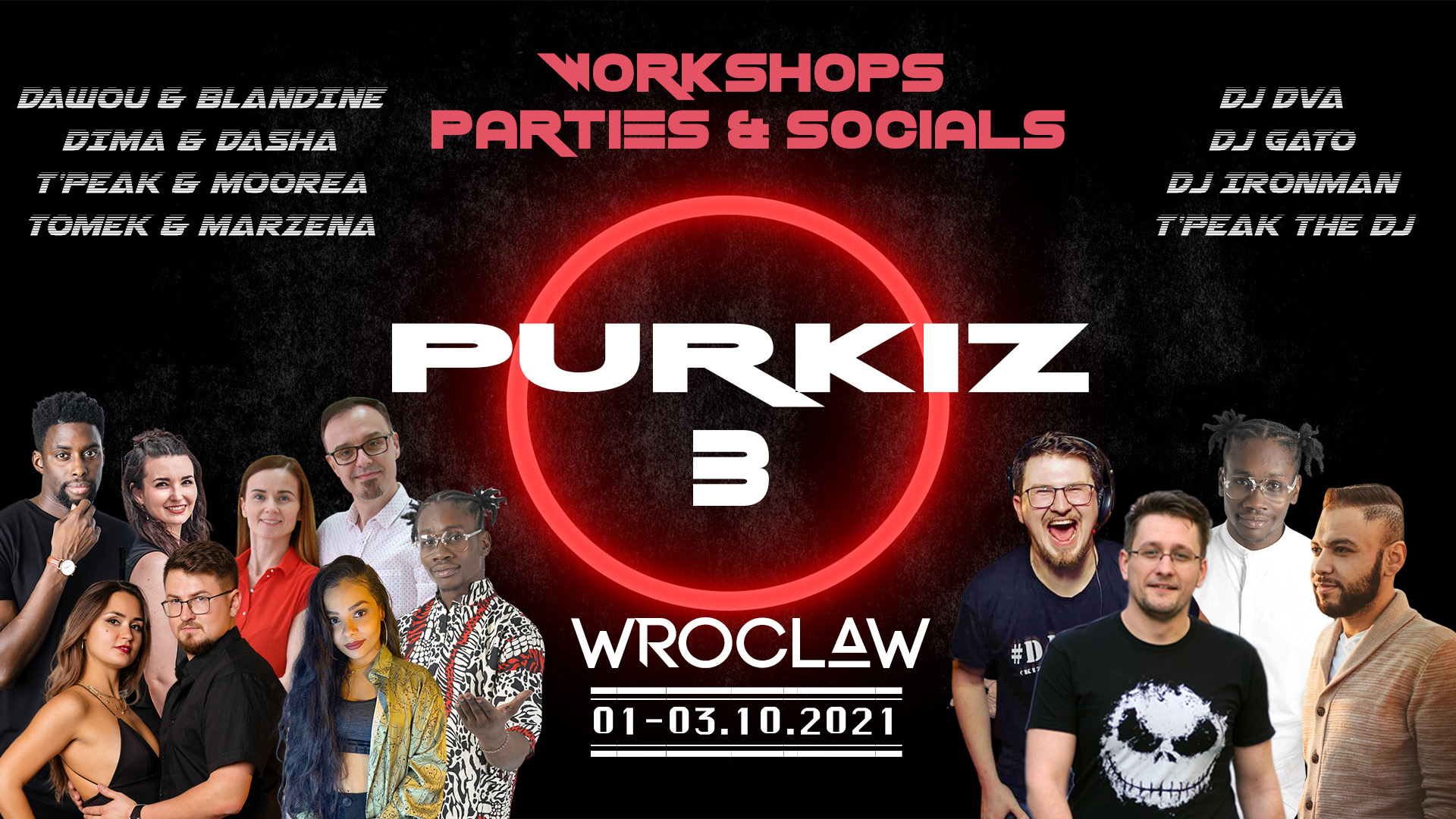 PURKiZ 3 - urban kiz meets tarraxo in Wroclaw