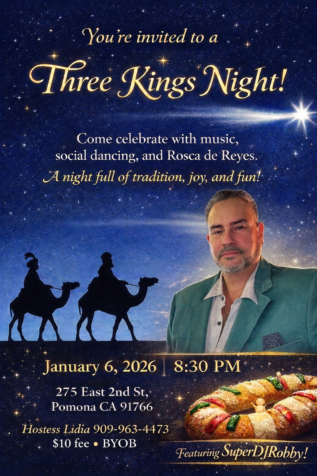 Three Kings Social Salsa night