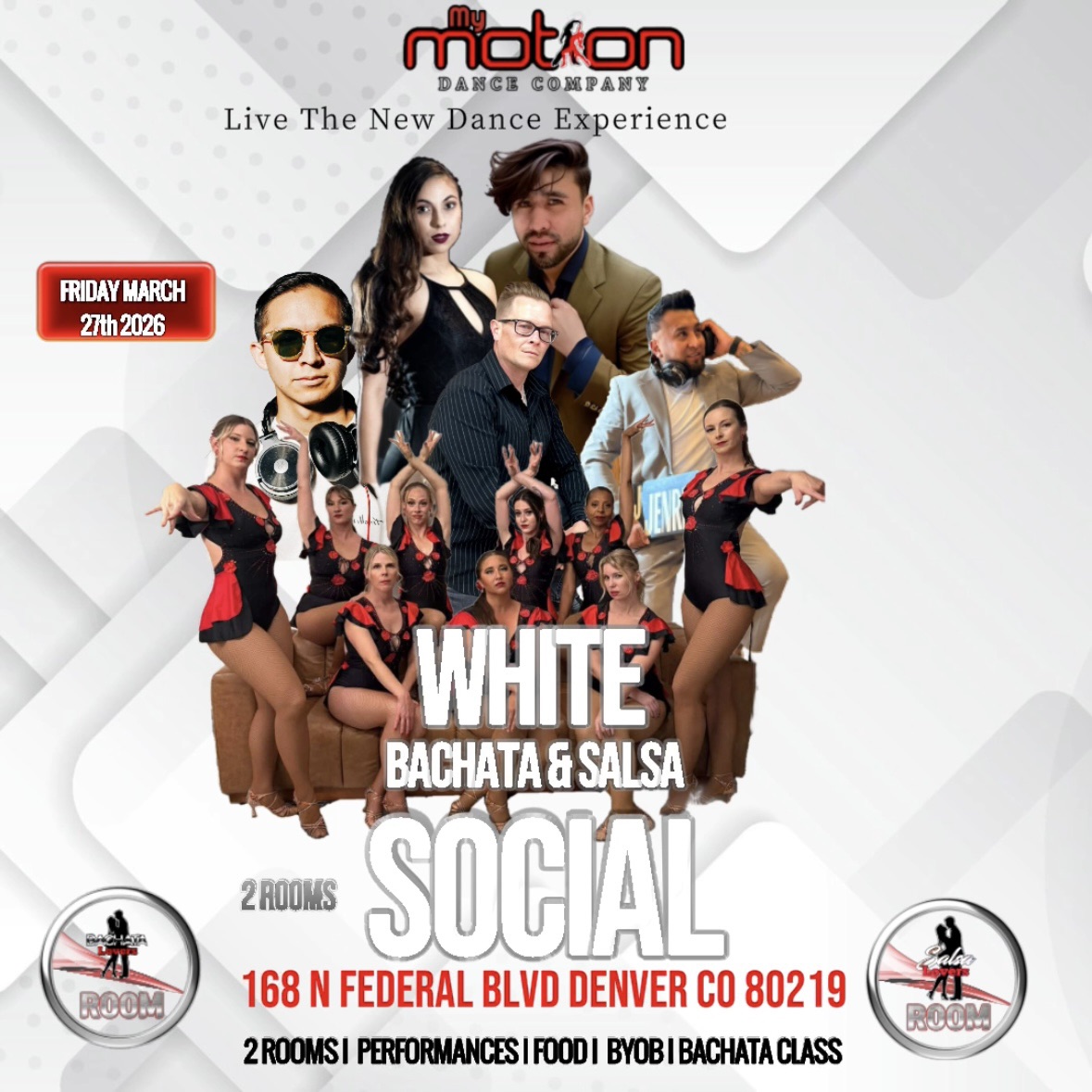 Bachata Lovers Social: White Party Edition