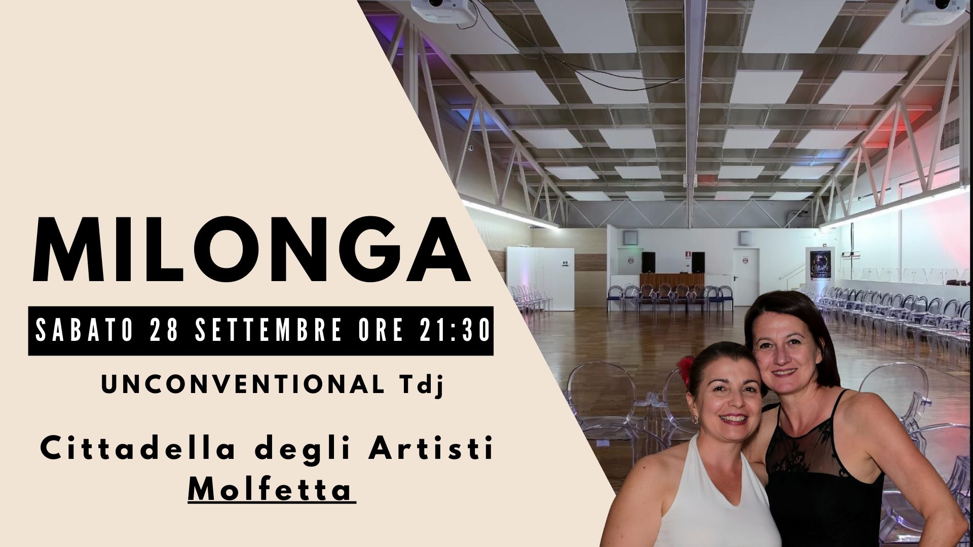 Milonga alla Cittadella degli Artisti - Unconventional Tdj