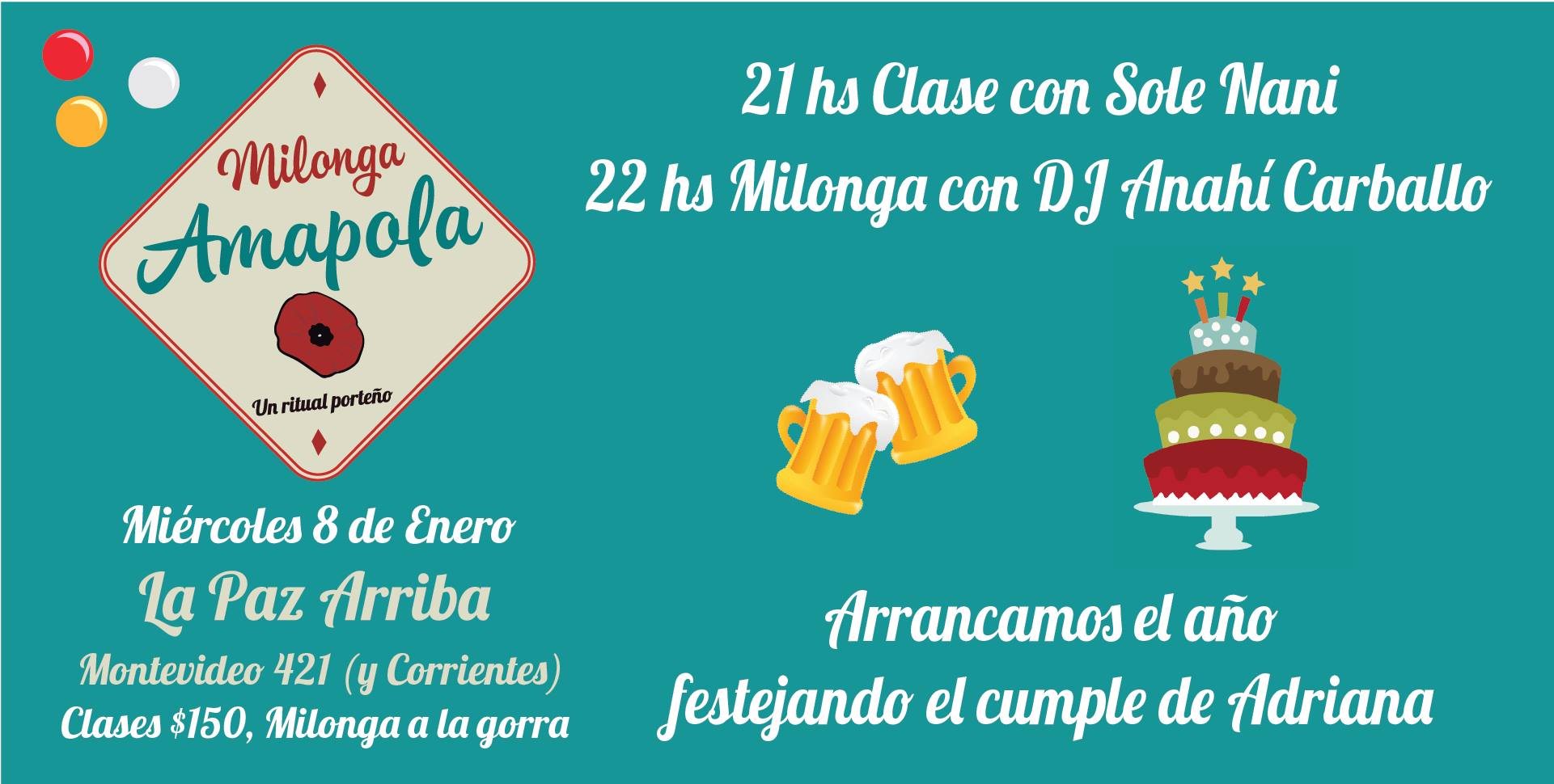 Amapola 1ra del año! Miércoles 8 de enero