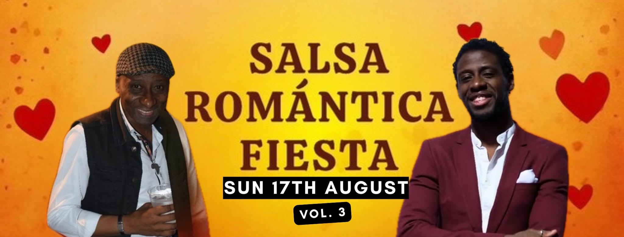 The Salsa Romantica Fiesta by DJ Mani & Tamba ★ Sunday 17th August ★ 12:45pm 6pm ★ Nottingham