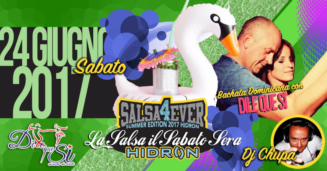 Salsa4hidron - all'Hidron la notte è fresca!
