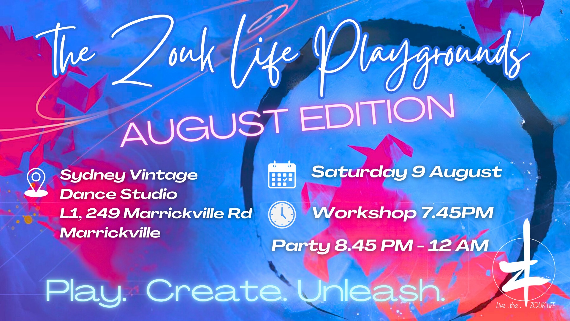 π Zouk Life Playgrounds: August Edition