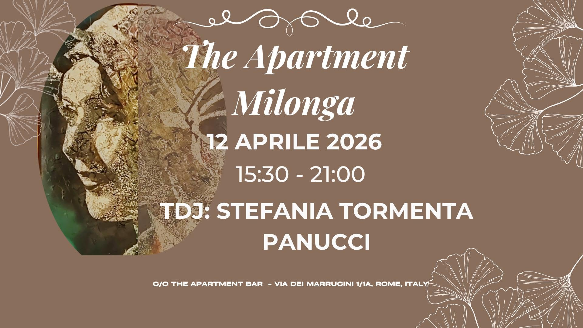 The Apartment Milonga*12.04.2026*Tdj Stefania Tormenta Panucci