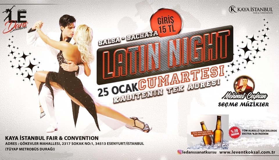 LE DANS SALSA&BACHATA NIGHT