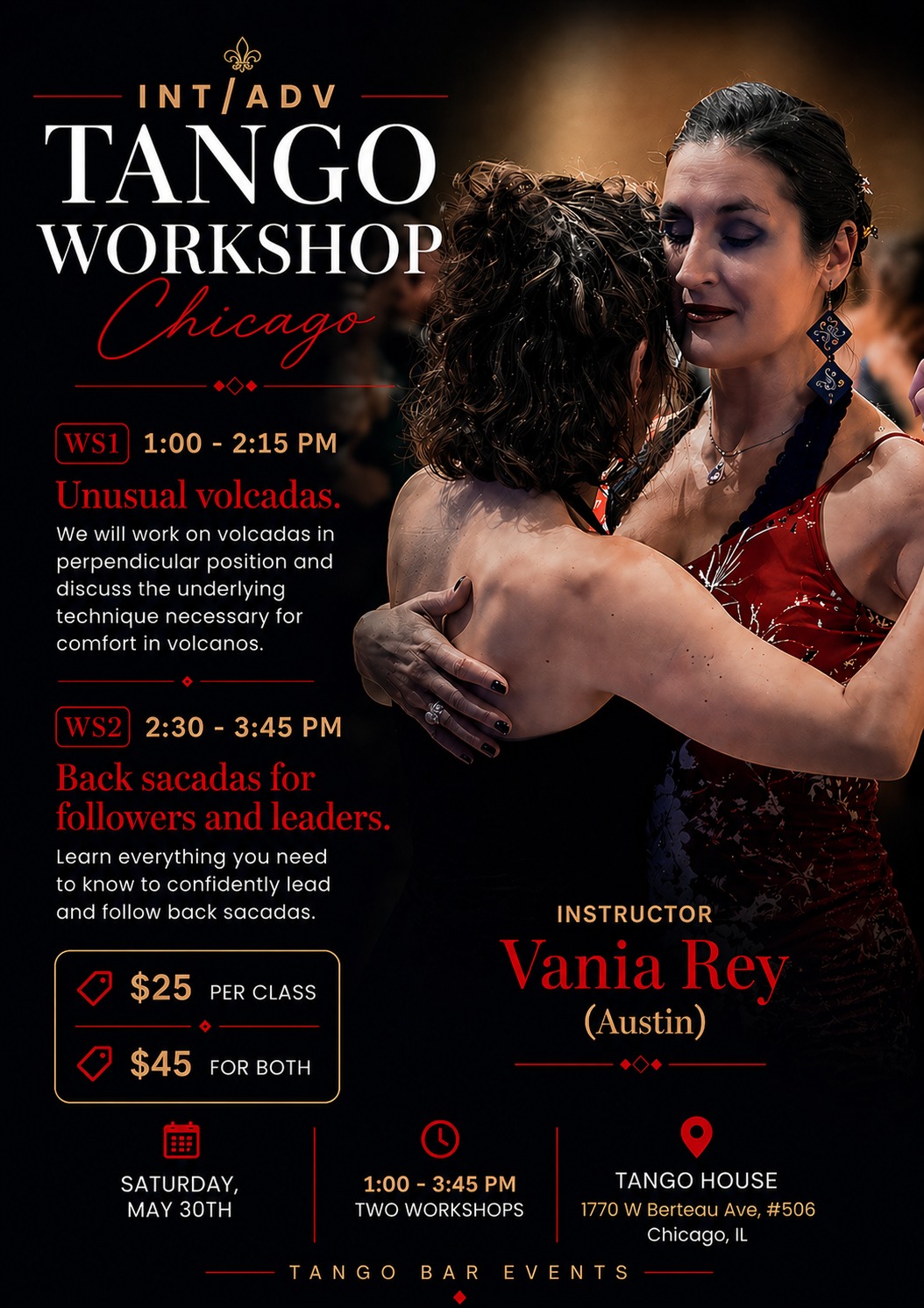 Vania Rey - Tango Workshops (INT ADV)