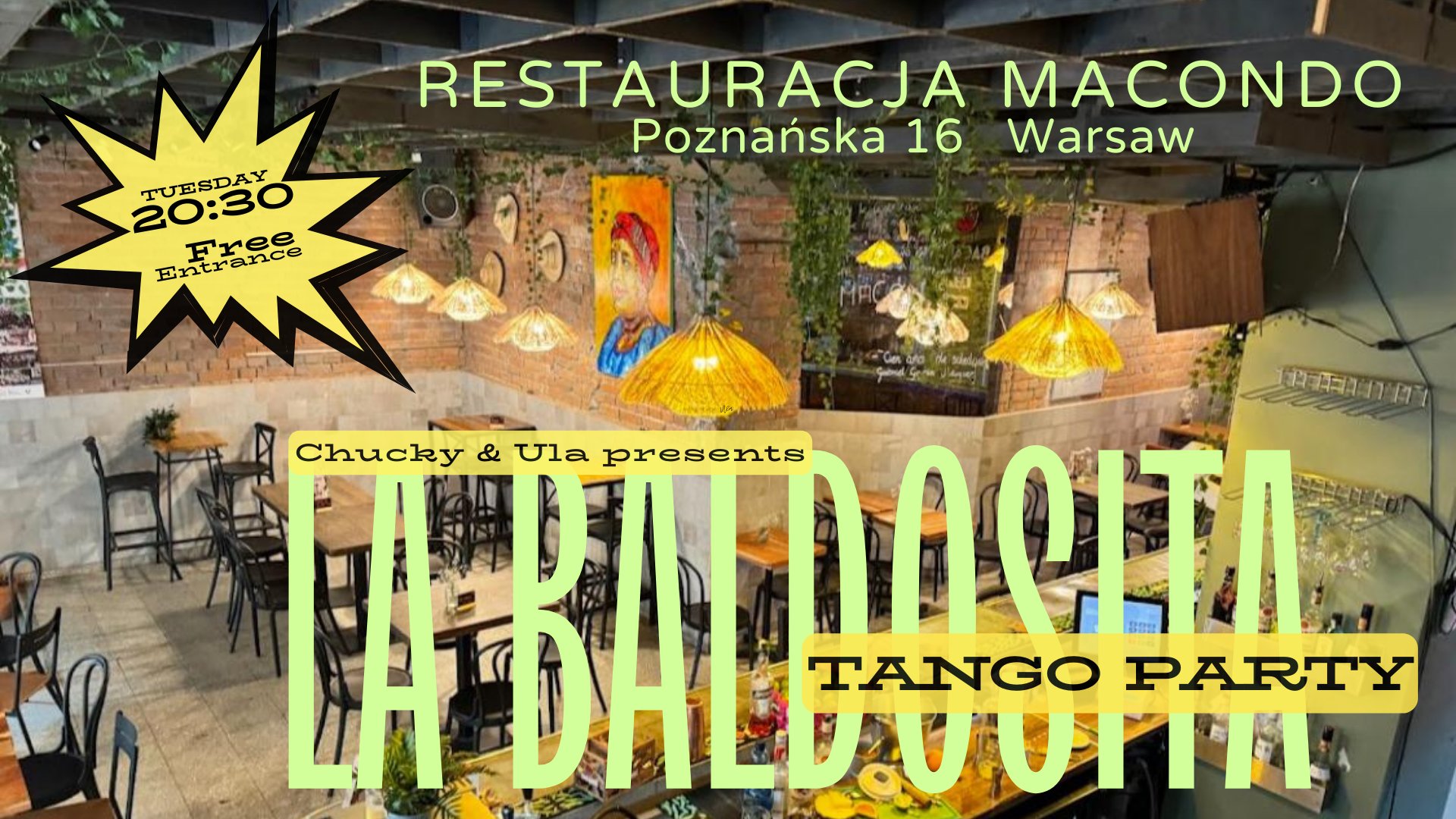 TANGO Party at Macondo DJ Irene