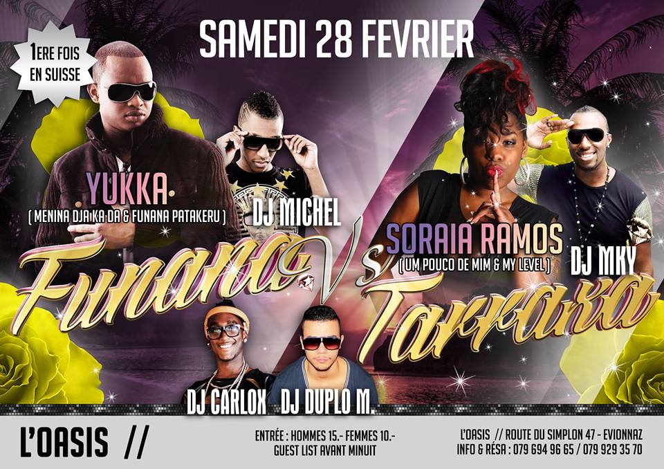 ✔️✔️FUNANA VS TARRAXA -YUKKA VS SORAIA RAMOS ✔️✔️