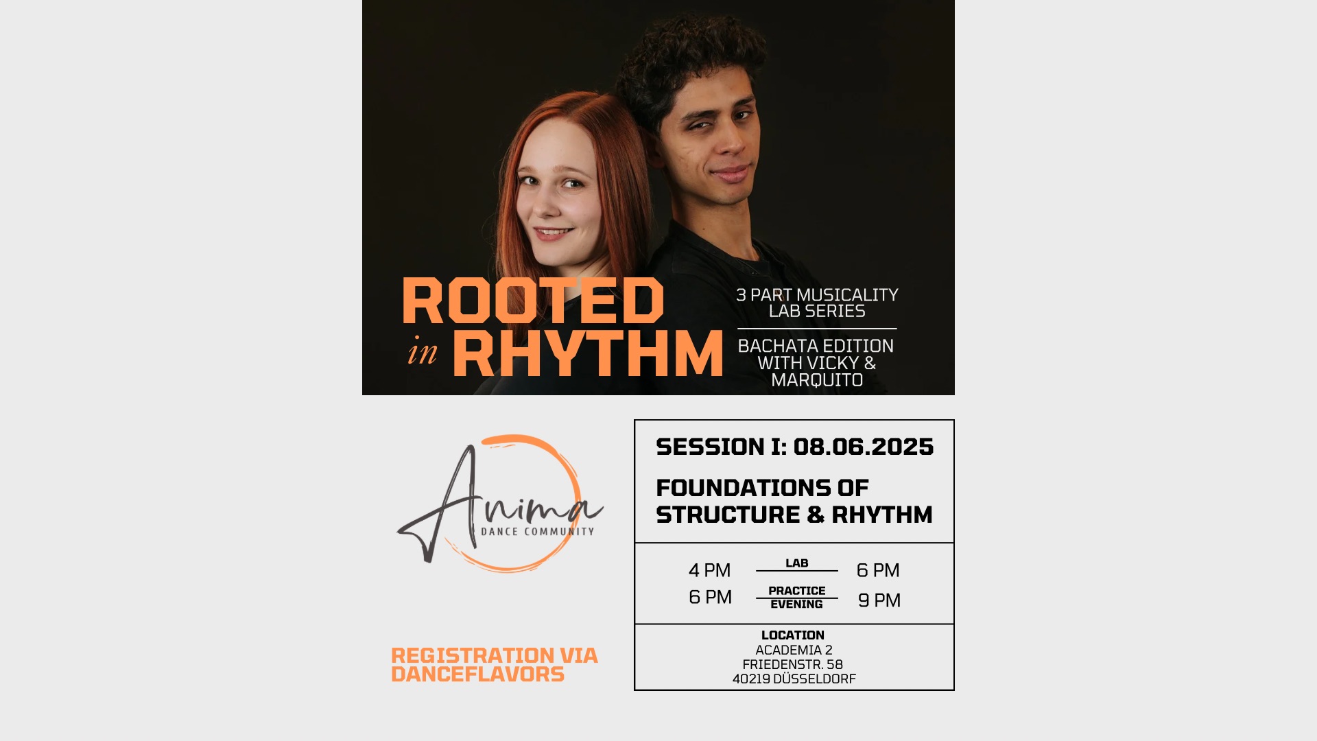 Rooted in Rhythm Session 1: Foundations of Structure & Rhythm