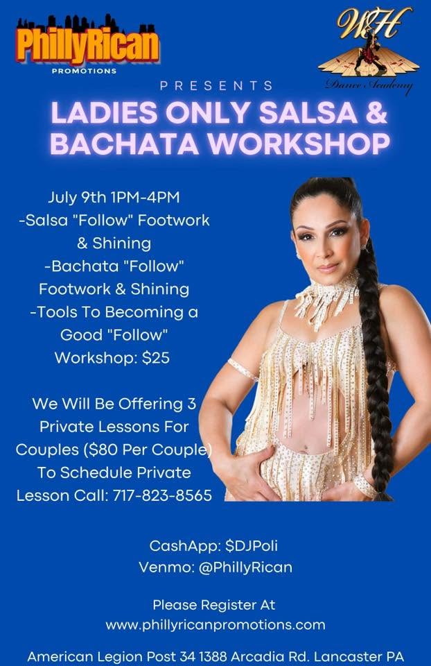 Ladies Only Salsa & Bachata Workshop!