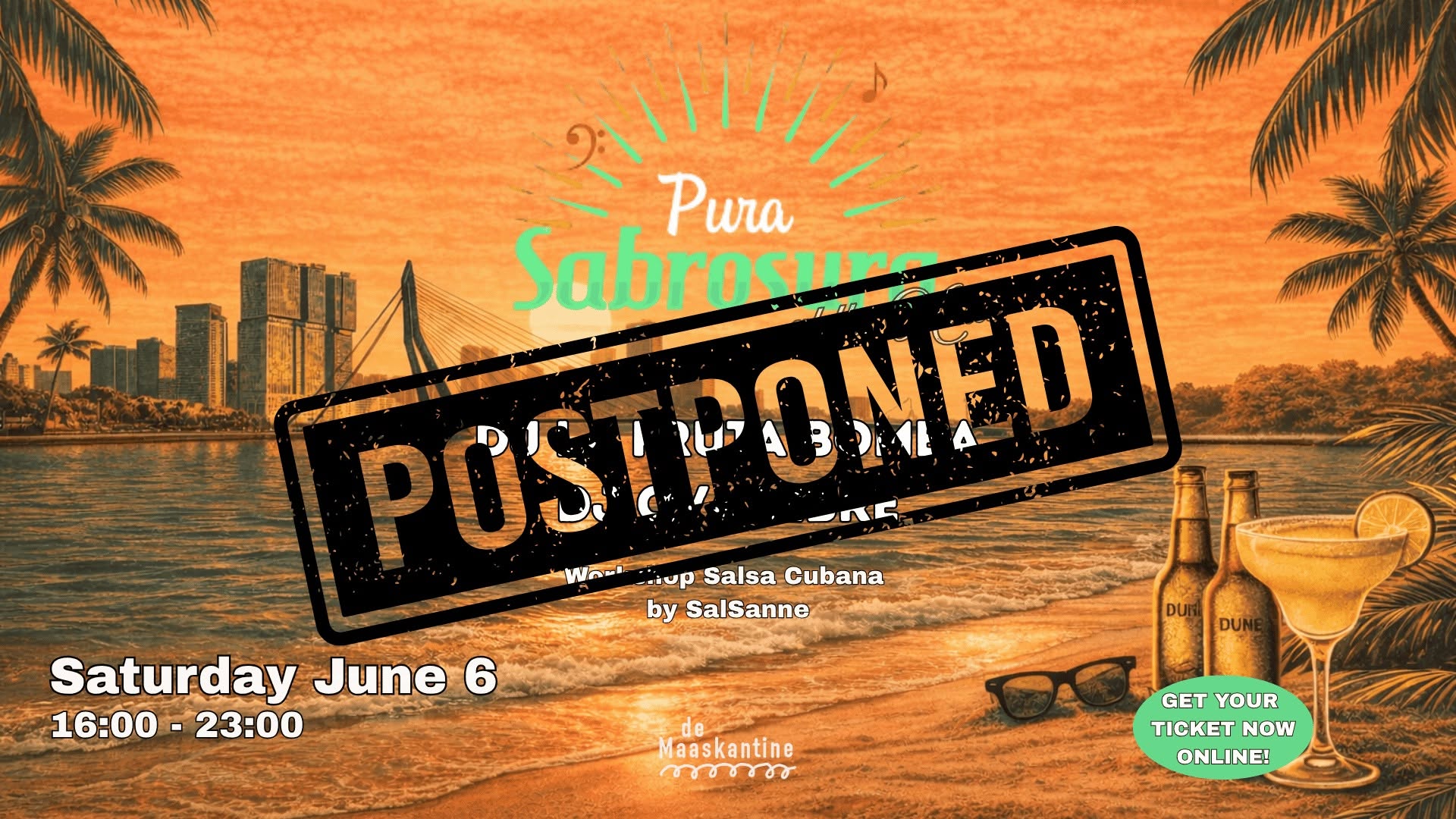 POSTPONED!!!: Pura Sabrosura at the Maas