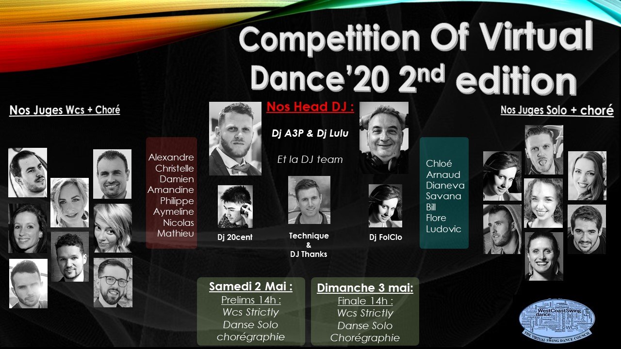 WCS Champion Of VIrtual Dance 2020 - 2ème édition