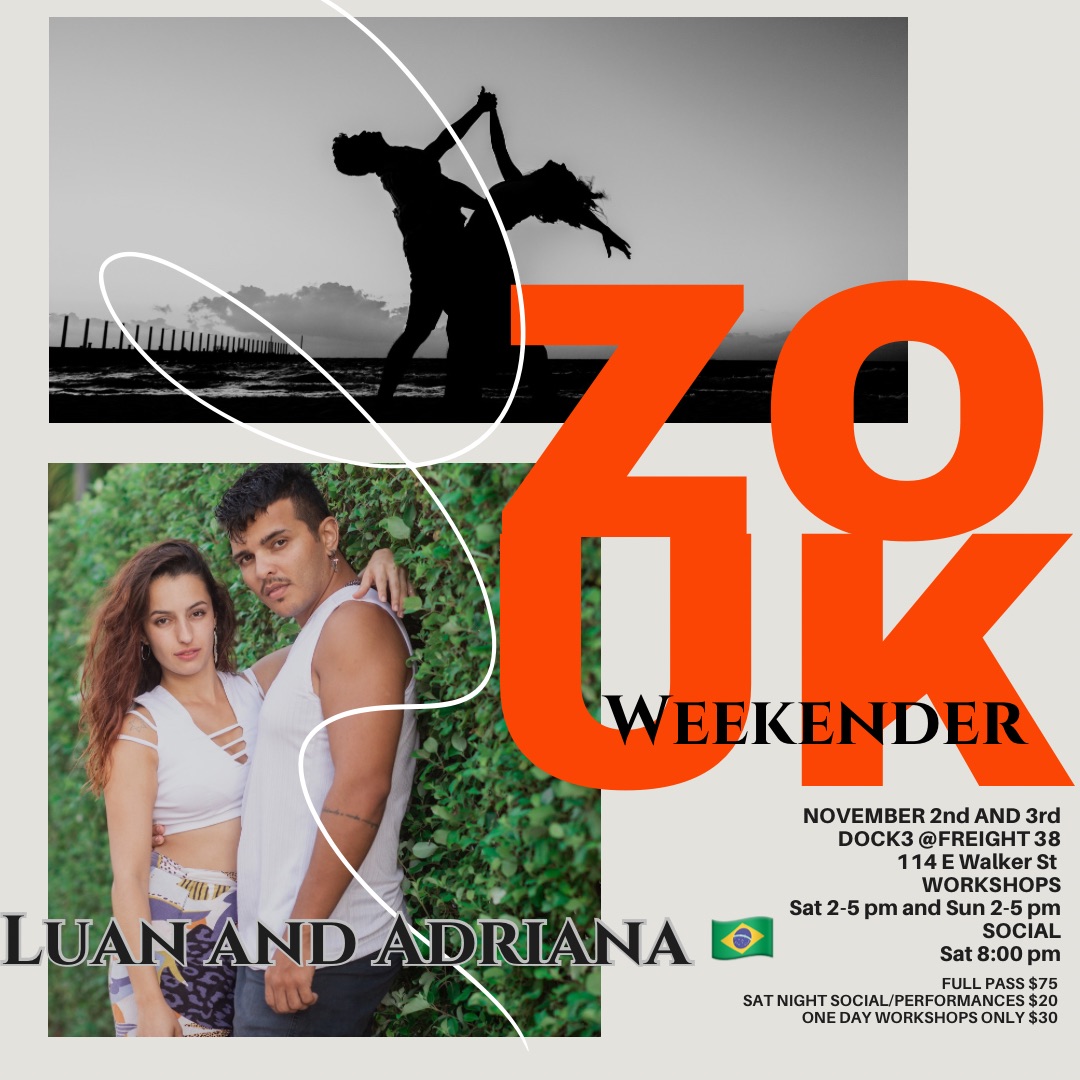 Brazilian Zouk Weekender feat Luan and Adriana π§π·