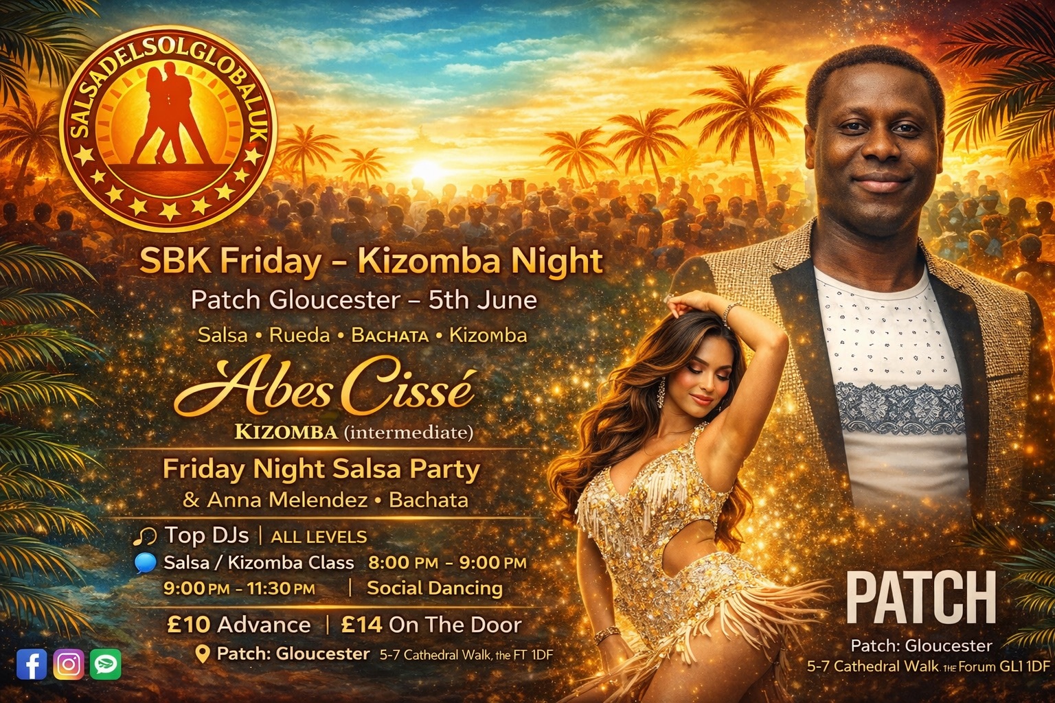 SBK Friday Kizomba 5th June Patch Gloucester